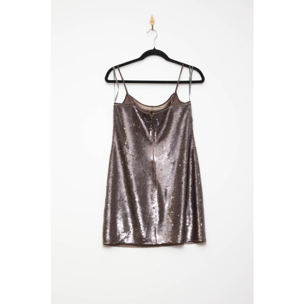 A.L.C. Dani Brown Sequin Dress Size L - Picture 5 of 9